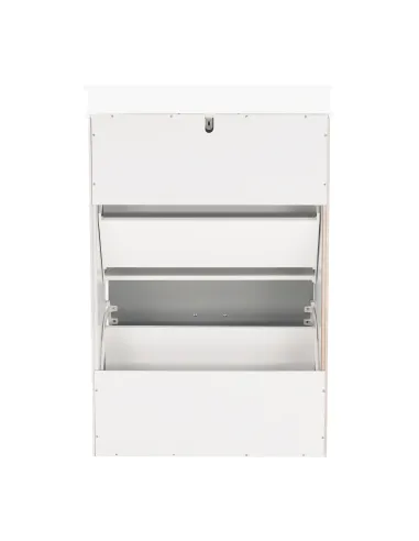 Dulap pantofi SEBER, hol/dressing, 53.5x24x82.5 cm, PAL/MDF | MobilaOK