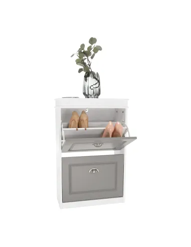 Dulap pantofi SEBER, hol/dressing, 53.5x24x82.5 cm, PAL/MDF | MobilaOK