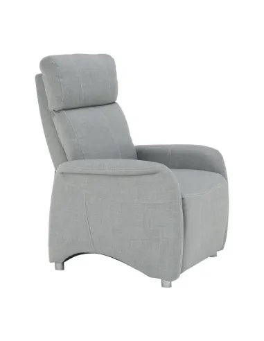 Fotoliu FOREST, fotoliu TV reglabil living, 78x90x113.5/84 cm, textil gri | MobilaOK