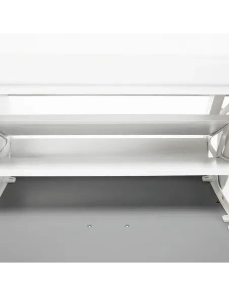 Pantofar SEBER TYP 3, hol/dormitor, 53.5x152x24 cm, PAL/MDF, alb/gri | MobilaOK