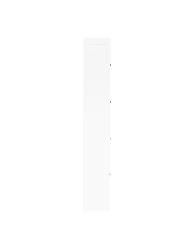 Pantofar SEBER TYP 3, hol/dormitor, 53.5x152x24 cm, PAL/MDF, alb/gri | MobilaOK