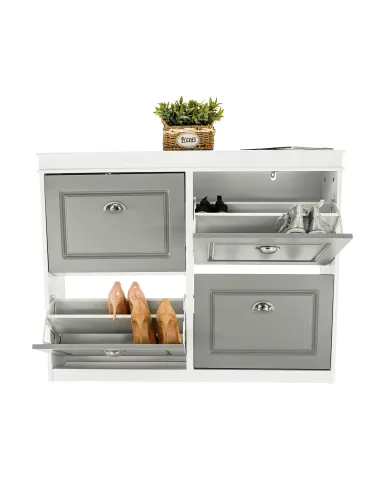 Pantofar SEBER TYP 5, hol/dressing, 105x24x82.5 cm, PAL/MDF | MobilaOK