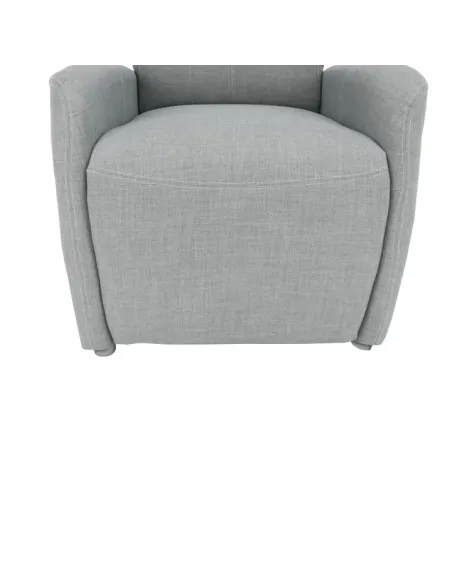 Fotoliu FOREST, fotoliu TV reglabil living, 78x90x113.5/84 cm, textil gri | MobilaOK