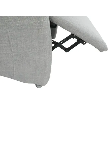 Fotoliu FOREST, fotoliu TV reglabil living, 78x90x113.5/84 cm, textil gri | MobilaOK