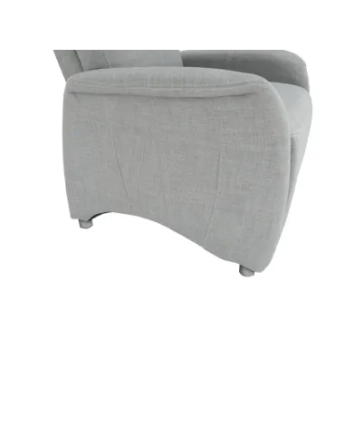 Fotoliu FOREST, fotoliu TV reglabil living, 78x90x113.5/84 cm, textil gri | MobilaOK