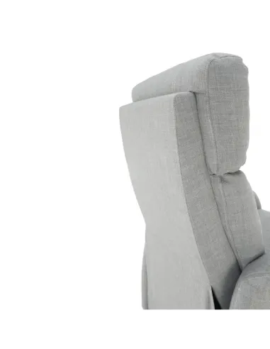 Fotoliu FOREST, fotoliu TV reglabil living, 78x90x113.5/84 cm, textil gri | MobilaOK
