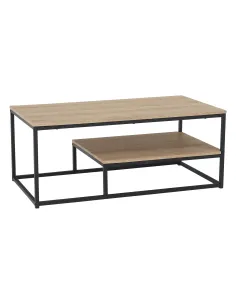 Măsuță de cafea LARON living 110x60x45 cm MDF și metal | MobilaOK