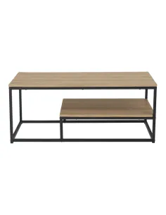 Măsuță de cafea LARON living 110x60x45 cm MDF și metal | MobilaOK 2