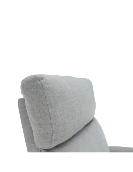 Fotoliu FOREST, fotoliu TV reglabil living, 78x90x113.5/84 cm, textil gri | MobilaOK
