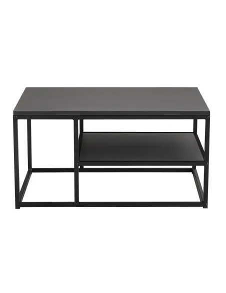 Măsuță de cafea BARMIO living 90x60x45 cm MDF și metal | MobilaOK