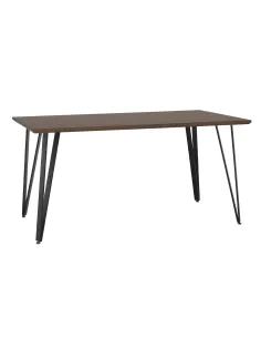 Masă Dining FRIADO, living, 150x80 cm, MDF și metal | MobilaOK