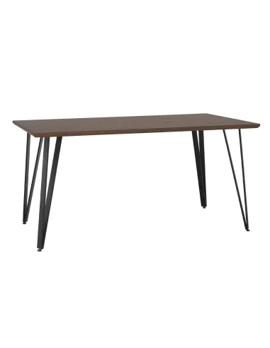 Masă Dining FRIADO, living, 150x80 cm, MDF și metal | MobilaOK