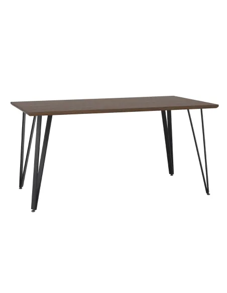 Masă Dining FRIADO, living, 150x80 cm, MDF și metal | MobilaOK