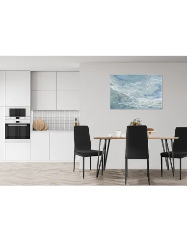Masă Dining FRIADO, living, 150x80 cm, MDF și metal | MobilaOK