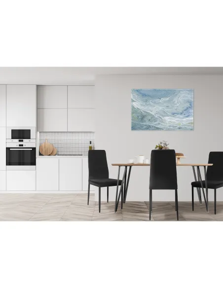 Masă Dining FRIADO, living, 150x80 cm, MDF și metal | MobilaOK