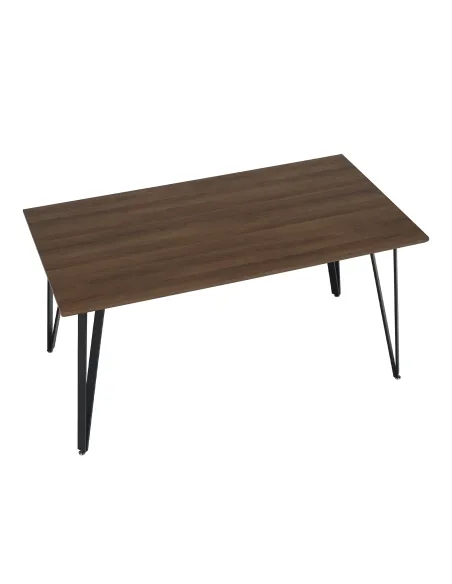 Masă Dining FRIADO, living, 150x80 cm, MDF și metal | MobilaOK