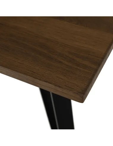 Masă Dining FRIADO, living, 150x80 cm, MDF și metal | MobilaOK
