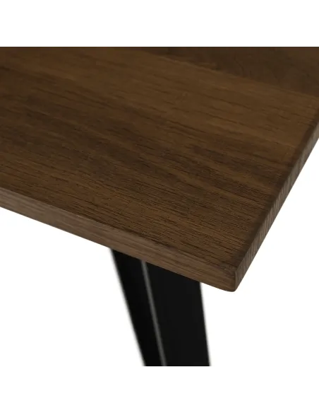 Masă Dining FRIADO, living, 150x80 cm, MDF și metal | MobilaOK