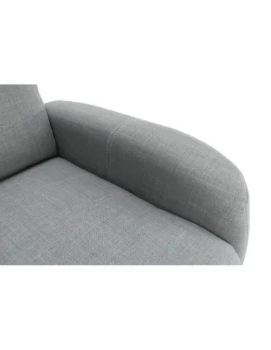 Fotoliu FOREST, fotoliu TV reglabil living, 78x90x113.5/84 cm, textil gri | MobilaOK