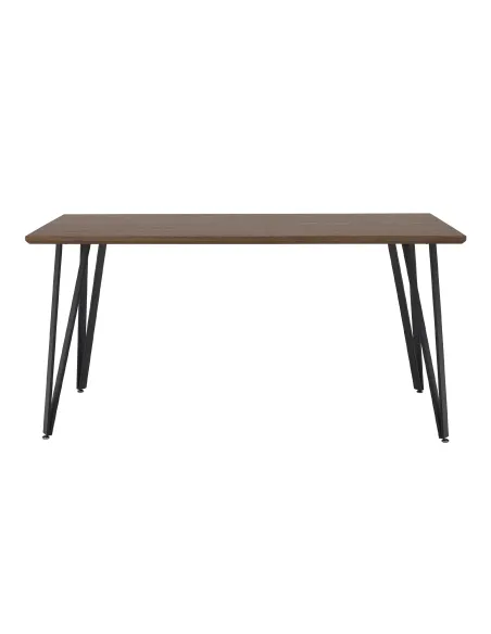 Masă Dining FRIADO, living, 150x80 cm, MDF și metal | MobilaOK