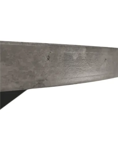 Masă dining MEDOR, rotundă 120 cm, MDF și metal | MobilaOK