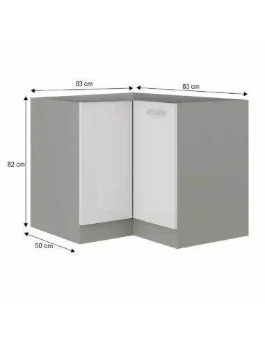 Cabinet bucătărie PRADO, 83/83x60x82 cm, PAL melaminat | MobilaOK