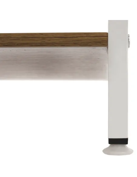 Raft SALVE, bucătărie/garaj/birou, 60x35x102 cm, PAL melaminat și metal | MobilaOK