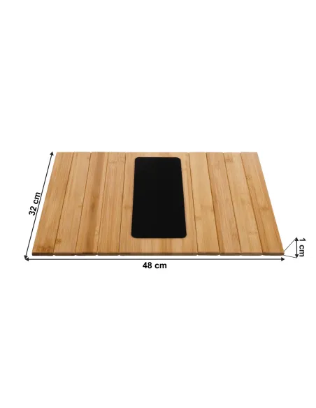 Cotieră OSEN pentru canapea, 48x32x1 cm, bambus natural | MobilaOK