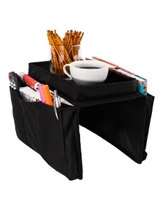 Organizator canapea, negru, IPRES | MobilaOK