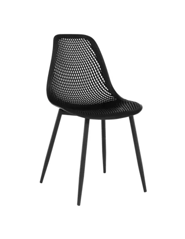 Scaun Dining, TEGRA TYP 2, dining, 37x53x86 cm, Plastic și Metal | MobilaOK