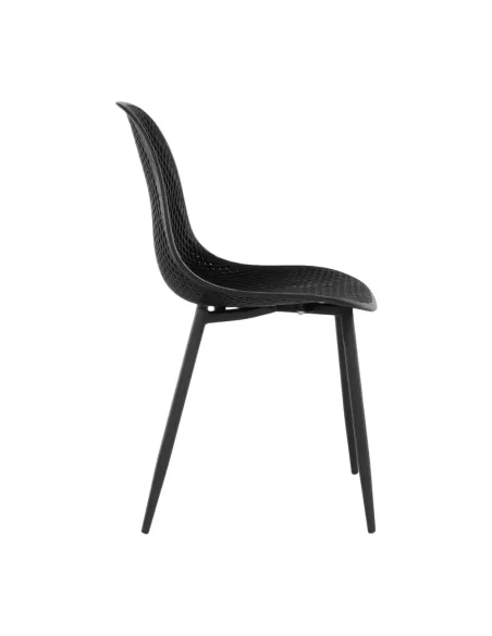 Scaun Dining, TEGRA TYP 2, dining, 37x53x86 cm, Plastic și Metal | MobilaOK
