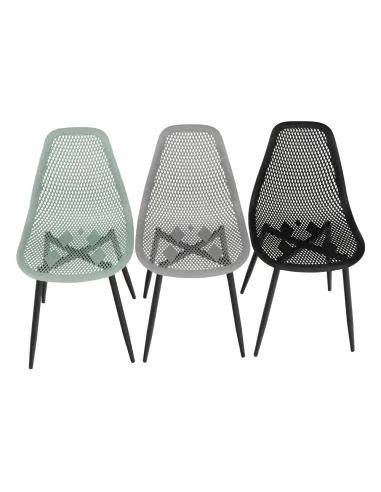 Scaun Dining, TEGRA TYP 2, dining, 37x53x86 cm, Plastic și Metal | MobilaOK