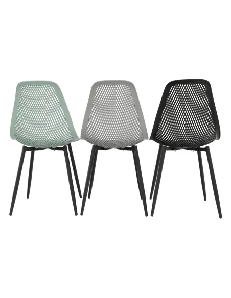 Scaun Dining, TEGRA TYP 2, dining, 37x53x86 cm, Plastic și Metal | MobilaOK