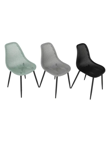 Scaun Dining, TEGRA TYP 2, dining, 37x53x86 cm, Plastic și Metal | MobilaOK