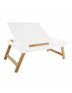 Masă pliabilă laptop MELTEN, living/dormitor, 59x34.5x22 cm, MDF/bambus | MobilaOK