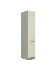 Dulap înalt PRADO 40 DK-210 2F pentru bucătărie, 40x210x57 cm, PAL melaminat | MobilaOK