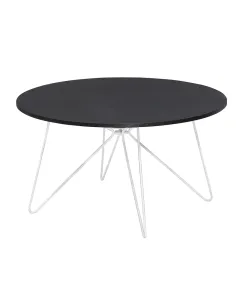 Măsuță cafea MIKEL NEW, living, 80x80x43 cm, MDF și metal | MobilaOK