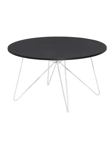 Măsuță cafea MIKEL NEW, living, 80x80x43 cm, MDF și metal | MobilaOK