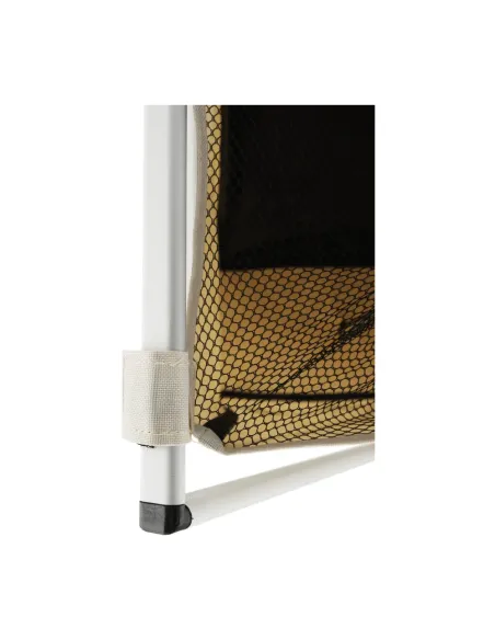 Coș de rufe LAUNDRY NEW TYP 3, baie/cameră utilitară, 62x35x60 cm, Pânză/Metal | MobilaOK