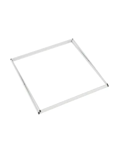 Coș de rufe LAUNDRY NEW TYP 3, baie/cameră utilitară, 62x35x60 cm, Pânză/Metal | MobilaOK