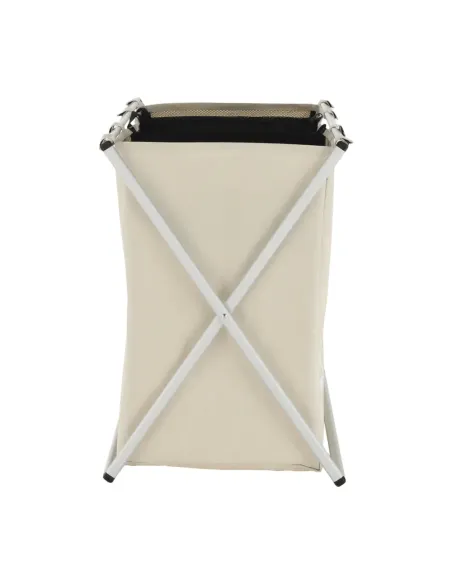Coș de rufe LAUNDRY NEW TYP 3, baie/cameră utilitară, 62x35x60 cm, Pânză/Metal | MobilaOK