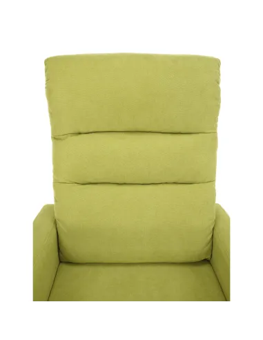 Fotoliu relaxare TURNER, living, 72x89x106 cm, tesatura/lemn masiv/plastic, reglabil | MobilaOK