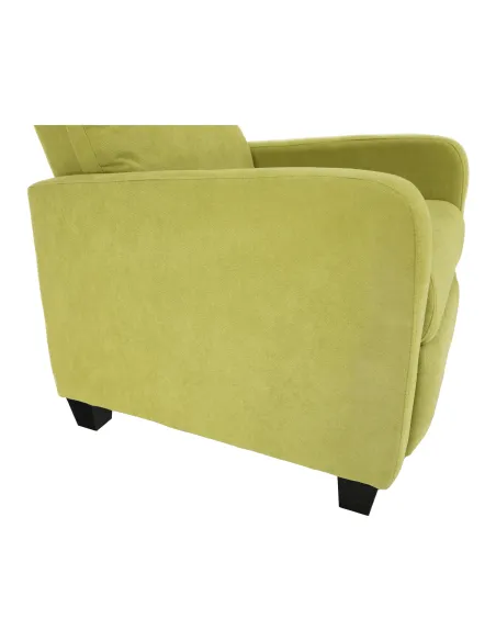 Fotoliu relaxare TURNER, living, 72x89x106 cm, tesatura/lemn masiv/plastic, reglabil | MobilaOK