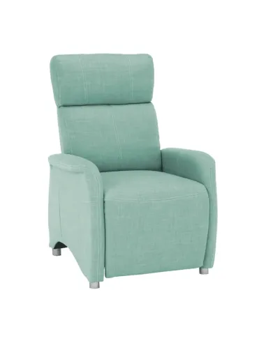 Fotoliu FOREST, fotoliu TV reglabil, 78x90x113.5/84 cm, material textil mentol | MobilaOK