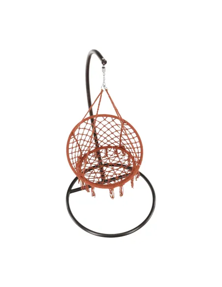 Scaun suspendabil AMADO 2 NEW, living/terasă, 80x120 cm, Metal și Bumbac | MobilaOKAnalizând datele, structura corectă este:1.  