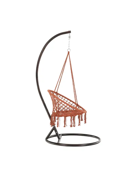 Scaun suspendabil AMADO 2 NEW, living/terasă, 80x120 cm, Metal și Bumbac | MobilaOKAnalizând datele, structura corectă este:1.  