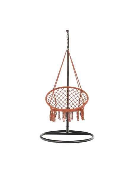 Scaun suspendabil AMADO 2 NEW, living/terasă, 80x120 cm, Metal și Bumbac | MobilaOKAnalizând datele, structura corectă este:1.  