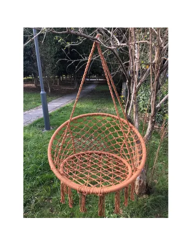 Scaun suspendabil AMADO 2 NEW, living/terasă, 80x120 cm, Metal și Bumbac | MobilaOKAnalizând datele, structura corectă este:1.  