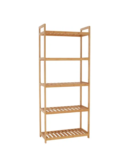 Raft, FIORE, living/dormitor/baie/hol, 53x26x128 cm, bambus natural | MobilaOK