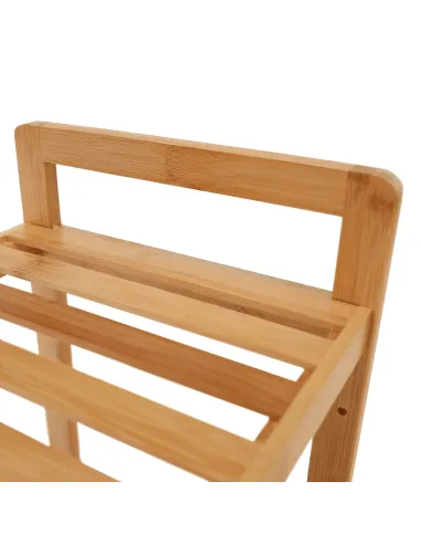 Raft, FIORE, living/dormitor/baie/hol, 53x26x128 cm, bambus natural | MobilaOK